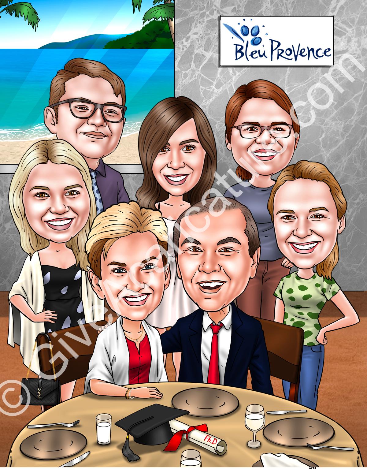 caricature for Ronald D.